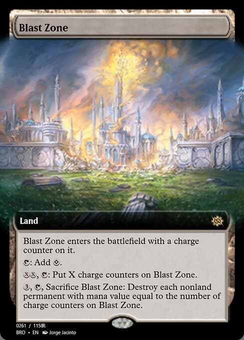 Blast Zone from Magic Online Promos (Rare)