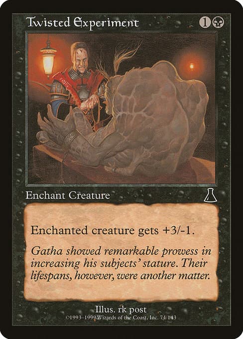 Twisted Experiment from Urza's Destiny (Common)