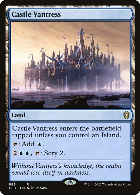 Castle Vantress from Commander Legends: Battle for Baldur's Gate (Rare)
