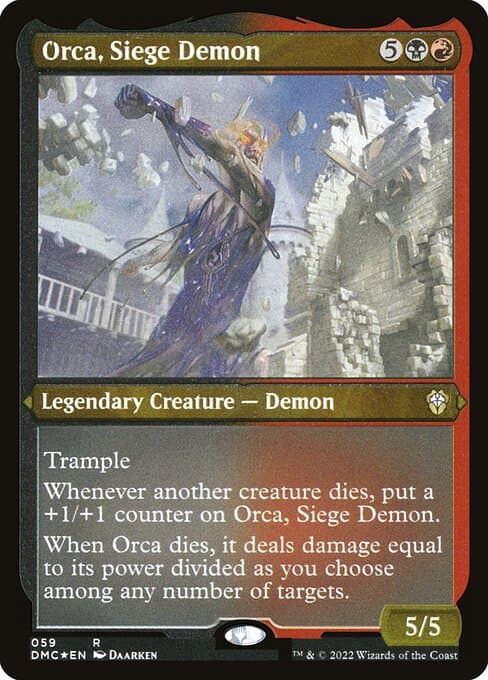 Orca, Siege Demon from Dominaria United Commander (Rare)