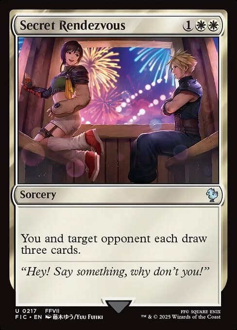 Secret Rendezvous from Final Fantasy Commander (Uncommon)