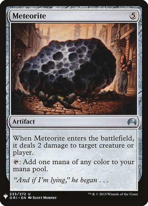 Meteorite from The List (Uncommon)