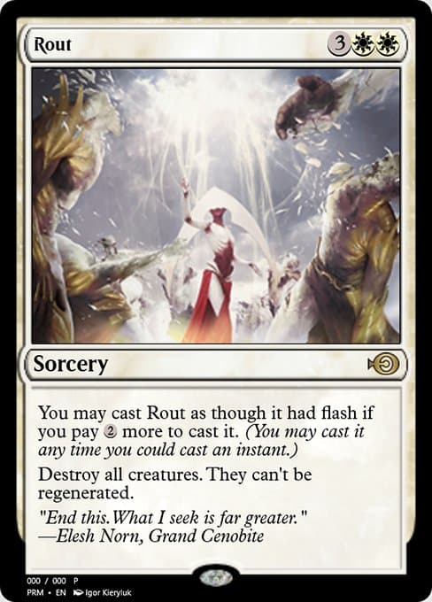 Rout from Magic Online Promos (Rare)