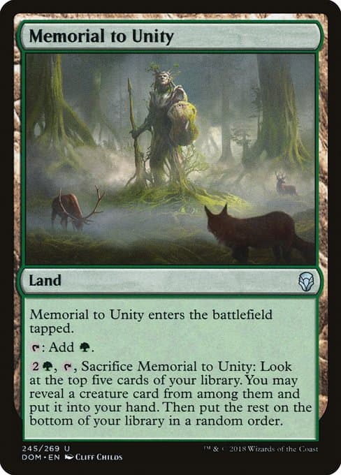 Memorial to Unity (Uncommon)