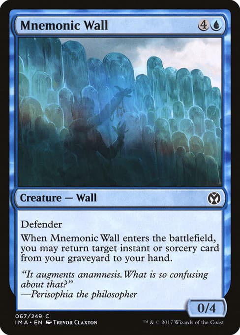 Mnemonic Wall from Iconic Masters (Common)