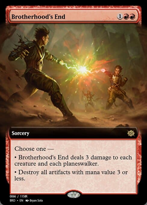Brotherhood's End from Magic Online Promos (Rare)