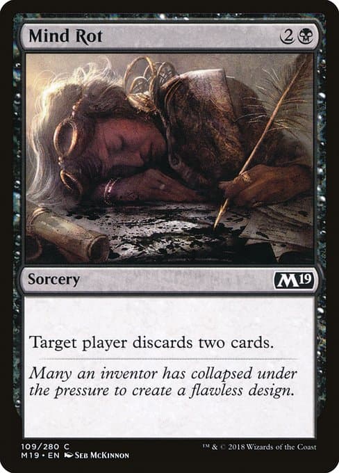 Mind Rot from Core Set 2019 (Common)