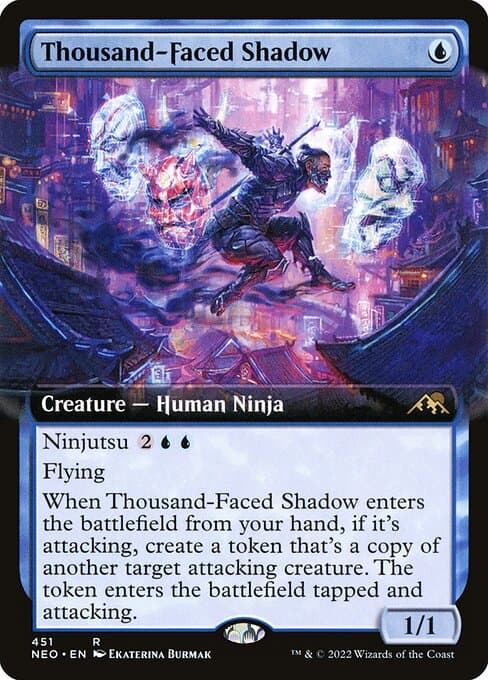 Thousand-Faced Shadow from Kamigawa: Neon Dynasty (Rare)