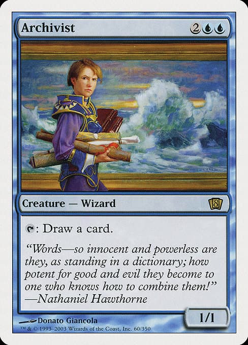 Archivist from Eighth Edition (Rare)