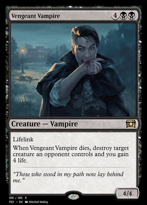 Vengeant Vampire from Treasure Chest (Rare)