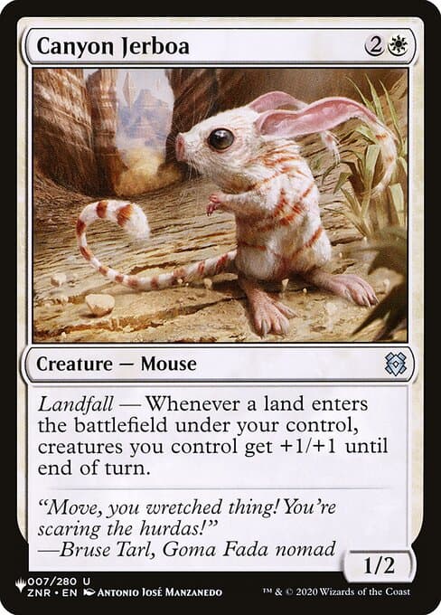 Canyon Jerboa from The List (Uncommon)