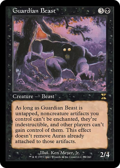 Guardian Beast from Masters Edition IV (Rare)