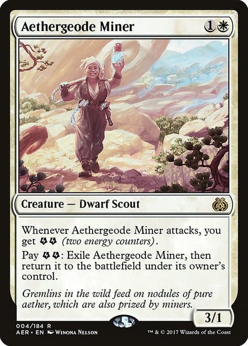 Aethergeode Miner from Aether Revolt (Rare)