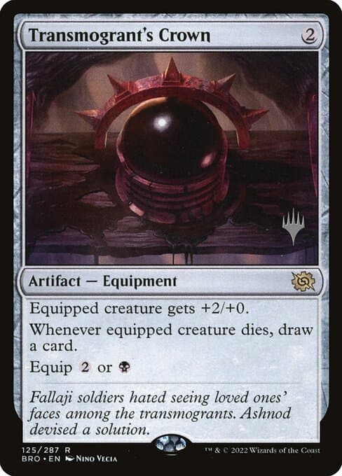 Transmogrant's Crown from The Brothers' War Promos (Rare)