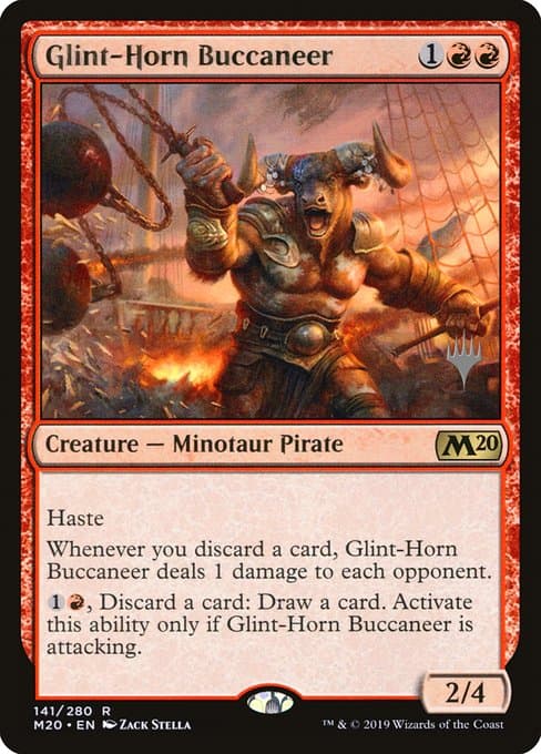 Glint-Horn Buccaneer from Core Set 2020 Promos (Rare)