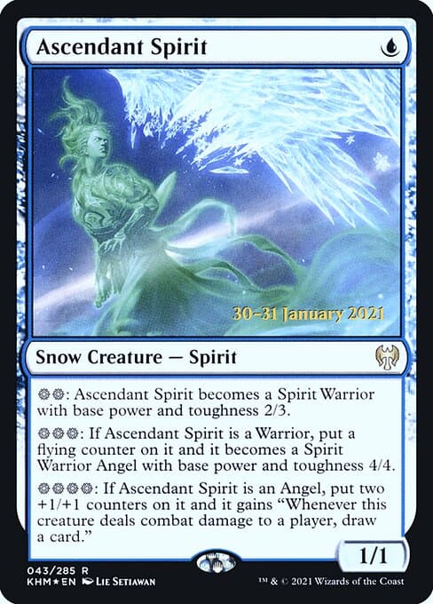 Ascendant Spirit from Kaldheim Promos (Rare)