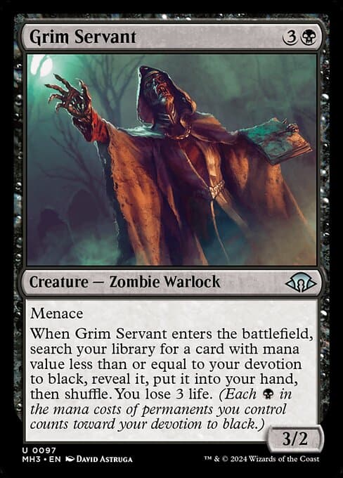 Grim Servant (Uncommon)