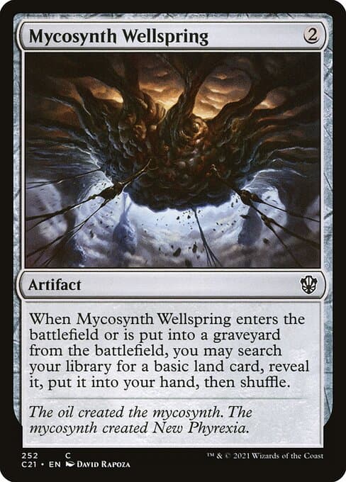 Mycosynth Wellspring from Commander 2021 (Common)
