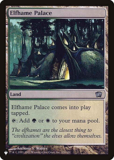 Elfhame Palace from The List (Uncommon)