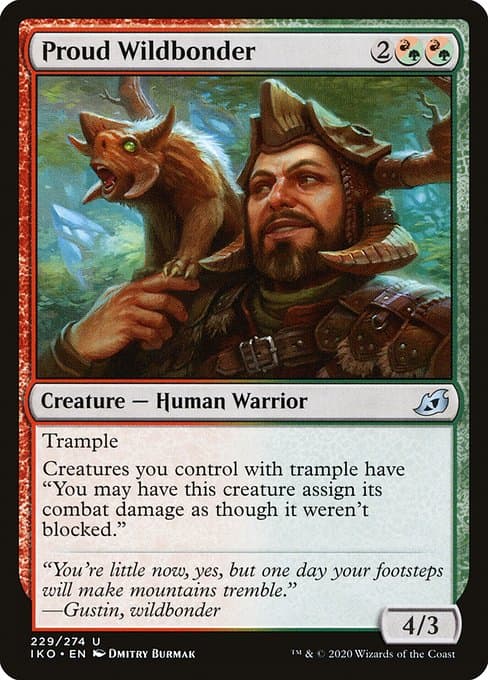Proud Wildbonder (Uncommon)
