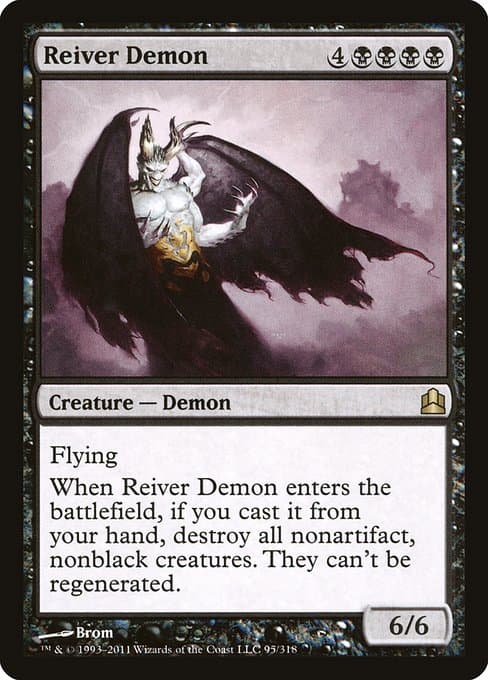 Reiver Demon from Commander 2011 (Rare)