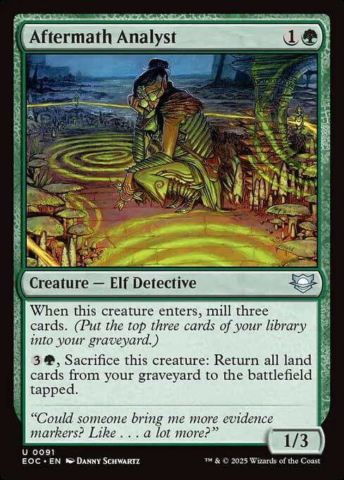 Aftermath Analyst from Edge of Eternities Commander (Uncommon)
