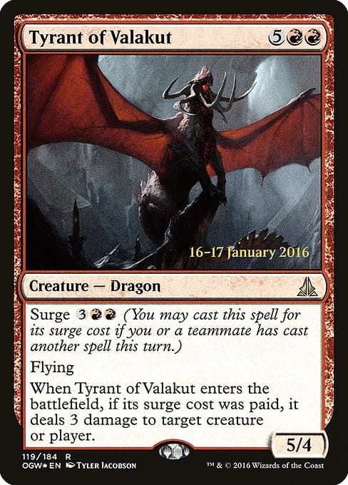 Tyrant of Valakut (Rare)