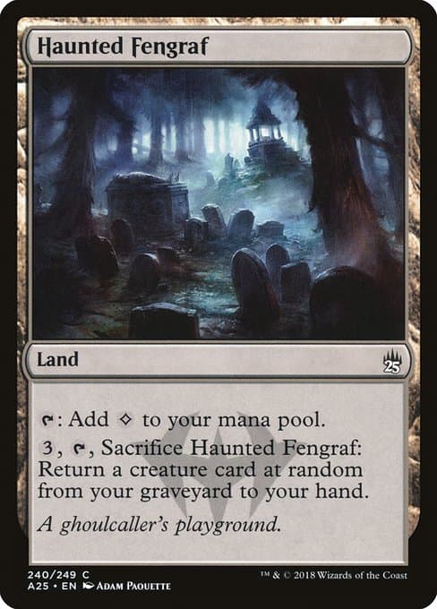 Haunted Fengraf from Masters 25 (Common)