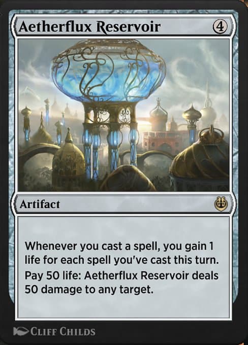 Aetherflux Reservoir #217 – Kaladesh Remastered Aetherflux Reservoir from Kaladesh Remastered (Rare)