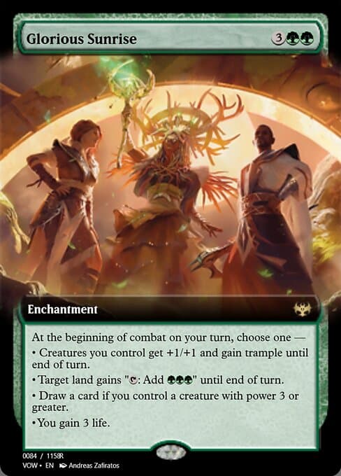 Glorious Sunrise from Magic Online Promos (Rare)