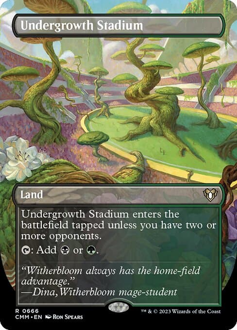 Undergrowth Stadium from Commander Masters (Rare)