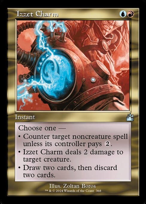 Izzet Charm from Ravnica Remastered (Uncommon)