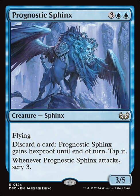 Prognostic Sphinx from Duskmourn: House of Horror Commander (Rare)