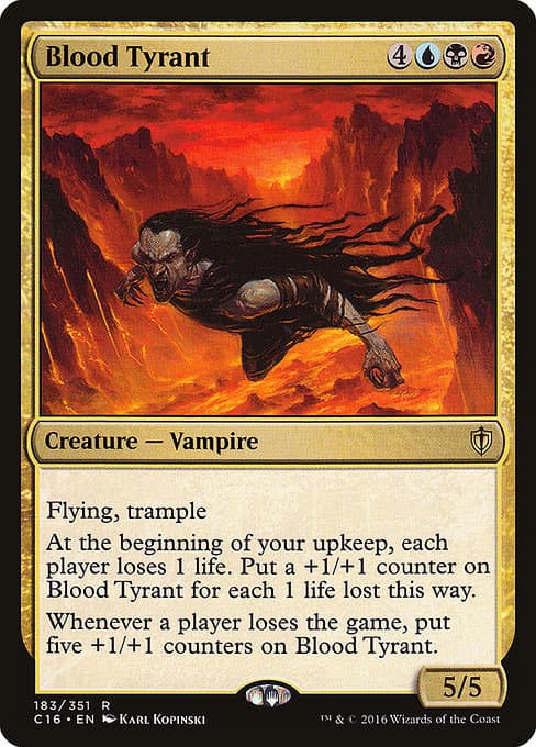Blood Tyrant from Commander 2016 (Rare)