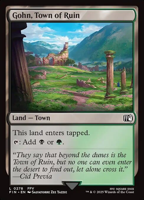 Gohn, Town of Ruin (Common)