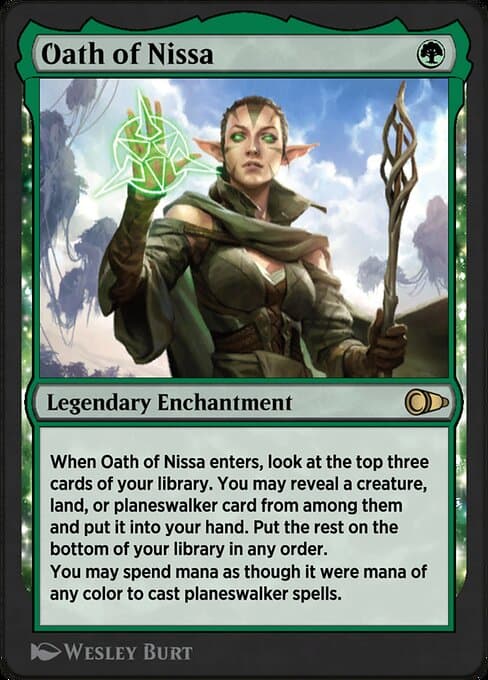 Oath of Nissa from Pioneer Masters (Rare)