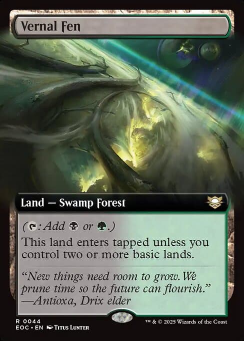 Vernal Fen from Edge of Eternities Commander (Rare)
