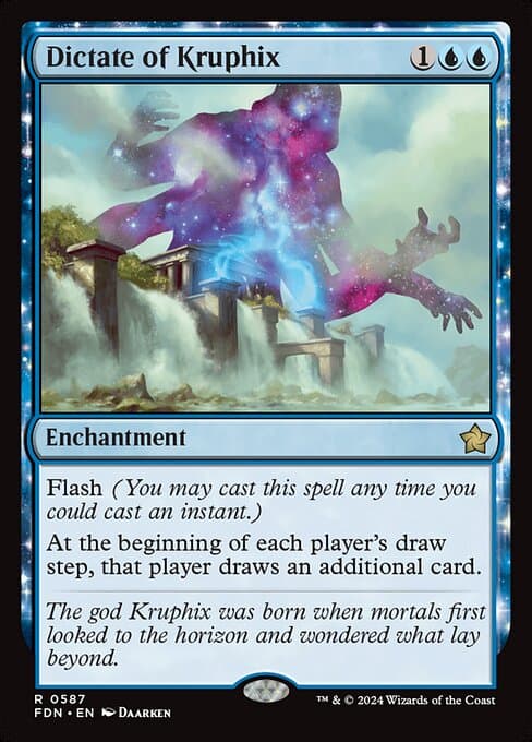 Dictate of Kruphix from Foundations (Rare)
