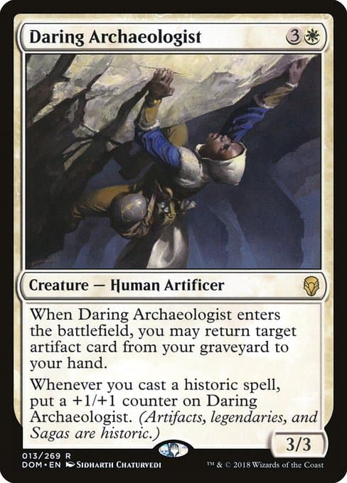 Daring Archaeologist from Dominaria (Rare)