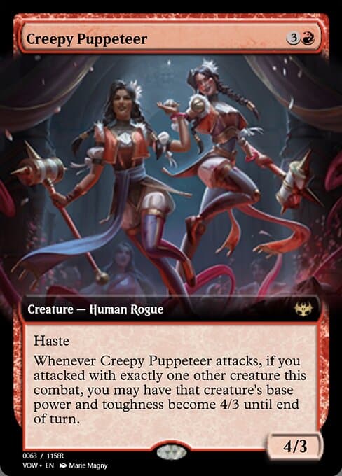 Creepy Puppeteer from Magic Online Promos (Rare)