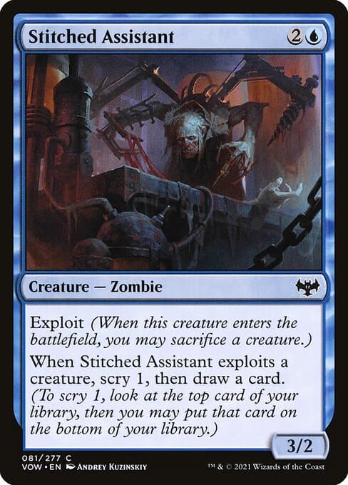 Stitched Assistant from Innistrad: Crimson Vow (Common)