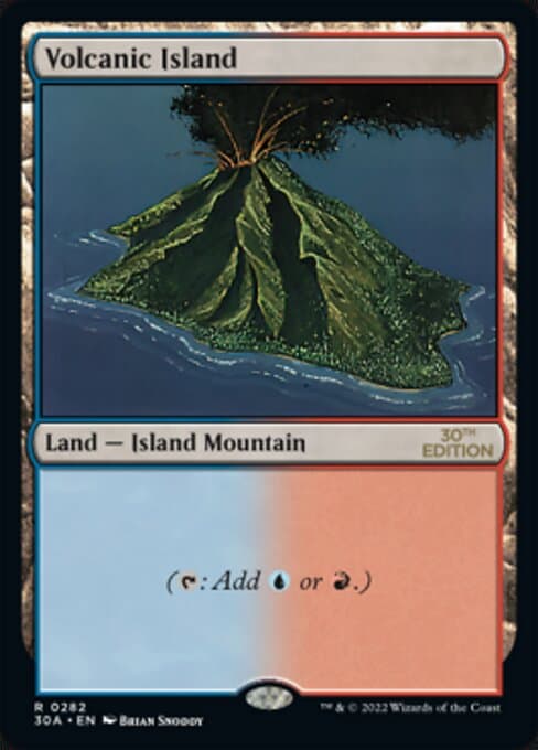 Volcanic Island from 30th Anniversary Edition (Rare)