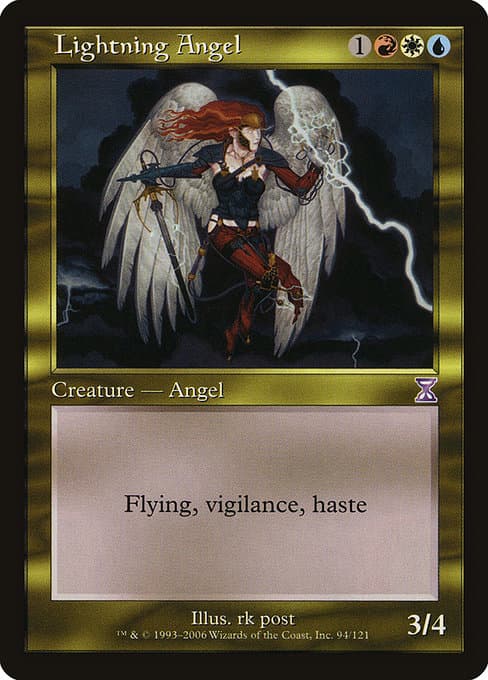 Lightning Angel from Time Spiral Timeshifted (Special)