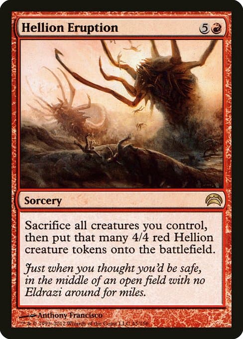Hellion Eruption from Planechase 2012 (Rare)