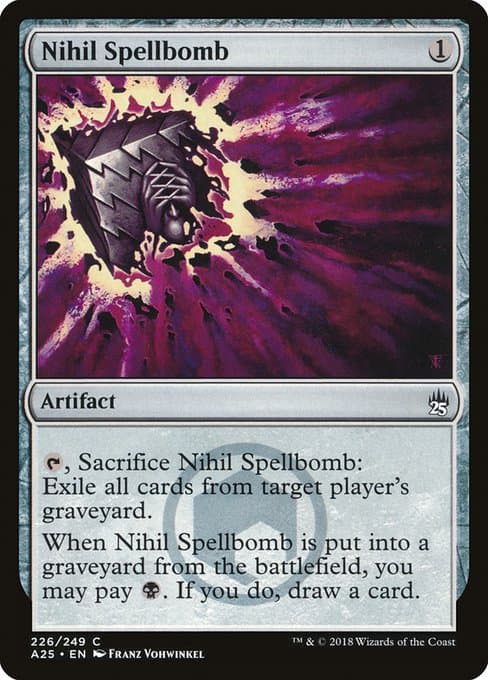 Nihil Spellbomb from Masters 25 (Common)
