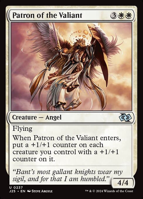 Patron of the Valiant (Uncommon)