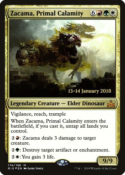 Zacama, Primal Calamity (Mythic)
