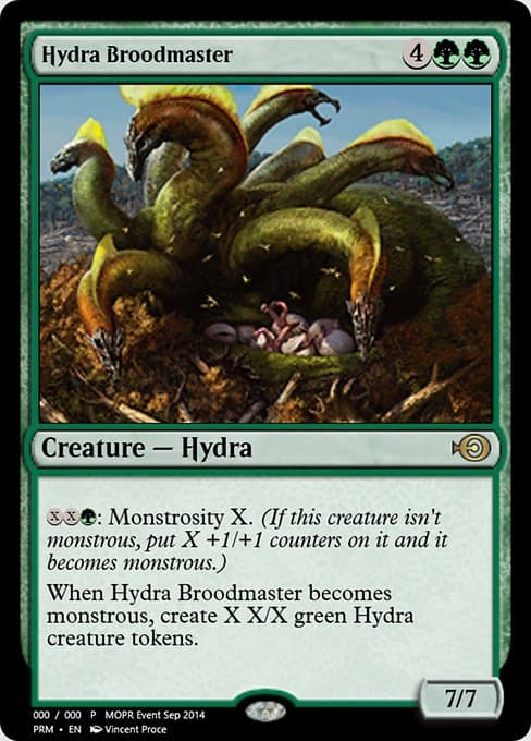 Hydra Broodmaster from Magic Online Promos (Rare)