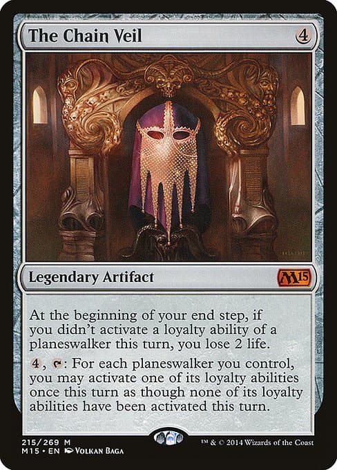 The Chain Veil from Magic 2015 (Mythic)