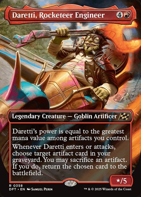 Daretti, Rocketeer Engineer from Aetherdrift (Rare)